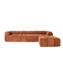 122' Modern L-Shaped Sectional Sofa with High-Density Fully Compressed Sponge and Chaise Lounge, 2-Piece Set, Fully Assembled Right Hand Facing, Perfect for Living Room, Lounge