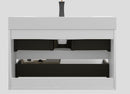 Alice - Bathroom Vanity With Large Storage, Sink, Wall Mounted