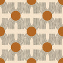 Stylish Beige Abstract Pattern Wallpaper