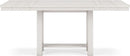 Robbinsdale Counter Height Dining Extension Table 42W 86D White