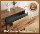 Ultralong 78Inch Dresser With Fifteen Storage Drawers