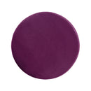 Velvet Round Ottoman,Purple