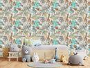 Fashionable Exotic Animals Wallpaper