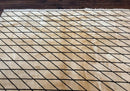 German Rug 7x10, Vintage Handmade Carpet, Contemporary