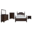 Andover 5-piece California King Bedroom Set Dark Oak