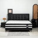 12 Inch Queen Size Breathalle Cool Cover Oekotex-100 Memory Foam Individual Pocket Spring Hybrid Mattress