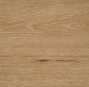 Kessler Round Sculptural Wood Coffee Table Light Oak