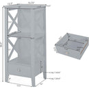 1 DRAWER STORAGE RACK