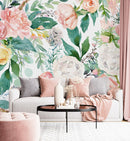 Cream Color Flowers Wallpaper