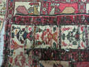 4' X 6' Vintage Russian Kilim Handmade Flat Soumak Weave Silk Wool Rug Organic