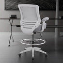 Ergonomic Drafting Chair 400Lb Capacity With Adjustable Foot Ring