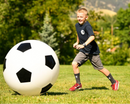 Jumbo Inflatable Soccer Ball - Giant Backyard Soccer Ball for Kids & Family | 4Fun by BolderPlay