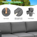 Alora 4-Piece Premium Outdoor Aluminum Furniture Set For Backyard & Poolside (SAK73532)