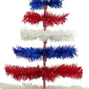 4th Of July Layered Tinsel Trees