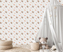 Beige Circles Wallpaper