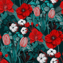 Fashionable Red Poppies Wallpaper Chic