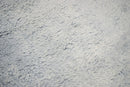 Modern Solid Design Silver Handmade Wool Area Rug