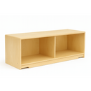 Montessori Classroom Shelf - 4' x 16" - Closed Back