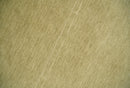 4x6 Small Solid Beige Wool Hand Woven Southwestern Gabbeh Rug