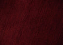 4x6 Solid Red Wool Hand Woven Southwestern Gabbeh Rug