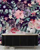 Watercolored Flowers Wallpaper