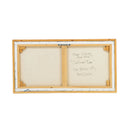 Sunflower Time Framed Canvas Painting | 25" x 13" | The Painted Attic