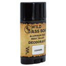 Aluminum-Free Cowgirl Beef Tallow Deodorant | Pack of 2 | 2.75 oz | Wild Ass Soap