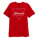 NE Cornhusker State Triangle Est 1867 T-Shirt | Small Town Famous