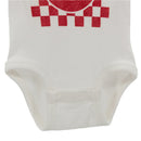 Nebraska Smiley | White and Red Design | Infant & Toddler Sizes | Pretty & Fabulous