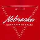 NE Cornhusker State Triangle Est 1867 T-Shirt | Small Town Famous