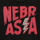 NE Lightning Bolt T-Shirt | Black Heather | Pretty & Fabulous