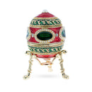 1914 Mosaic Royal Imperial Easter Egg 2.6 Inches