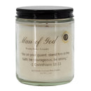 Man of God Musk & Lavender Scented Candle | 7 oz | Eternal Promises