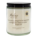 Relax Mint & Eucalyptus Scented Candle | 7 oz | Eternal Promises