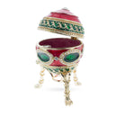 1914 Mosaic Royal Imperial Easter Egg 2.6 Inches