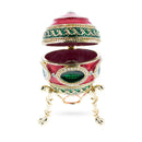1914 Mosaic Royal Imperial Easter Egg 2.6 Inches