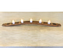 Whiskey Wine Barrel Stave Candle Holder, Table Centerpiece, Bourbon Barrel Home Decor, Unique Gift, Rustic Home Decor - Candles Included