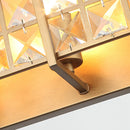 5-Light Indoor Crystal LED Wall Sconce Lighting