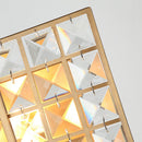 5-Light Indoor Crystal LED Wall Sconce Lighting