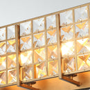 5-Light Indoor Crystal LED Wall Sconce Lighting
