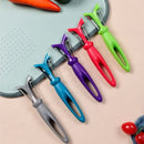 5 piece colorful stainless steel vegetable peeler set kitchen tools