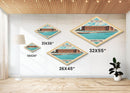 Dry Tortugas National Park Travel Poster Art Canvas Texture Print, Travel Decor Art, Midcentury Modern Retro Decor Florida Travel Art