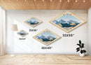 Great Sand Dunes National Park Diamond Shaped Travel Print Art Canvas Art Print, Canvas Wall Art, Travel Gift, Colorado Travel Art