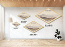 Retro Carlsbad Caverns National Park Adventure Poster Wall Art Texture Print, Travel Decor, Midcentury Modern Decor California Landscape