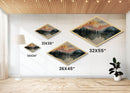 The Forest Fire - Framed Canvas Art Print - Canvas Texture Wall Art - Fire Painting - Depressing Home Decor - Statement Piece