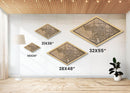 West Valley City Diamond Shaped City Map, Custom Diamond Shaped Wall Art, City Map Canvas