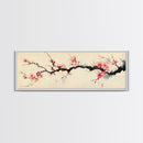 Japanese Wall Decor Landscape Print - Cherry Blossoms Painting - Japanese Minimalism Wall Art - Floral Home Decor - Flower Painting