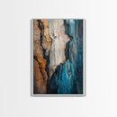 Textured Abstract, Moody Wall Art, Canvas Print, Wabi Sabi Art, Rustic Decor, Southwest Wall Art, Modern Art, Gift Idea, Living Room Art