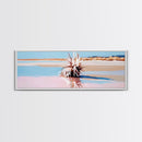 Desert Plant, southwestern wall art, arid landscape print, nature-inspired home decor, framed canvas print, boho aesthetic