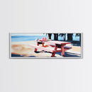 Picnic Table, Beach, Coastal, Canvas Print, Summer Wall Art, Relaxing Nature Artwork, Minimalist Decor, Living Room or Patio Art